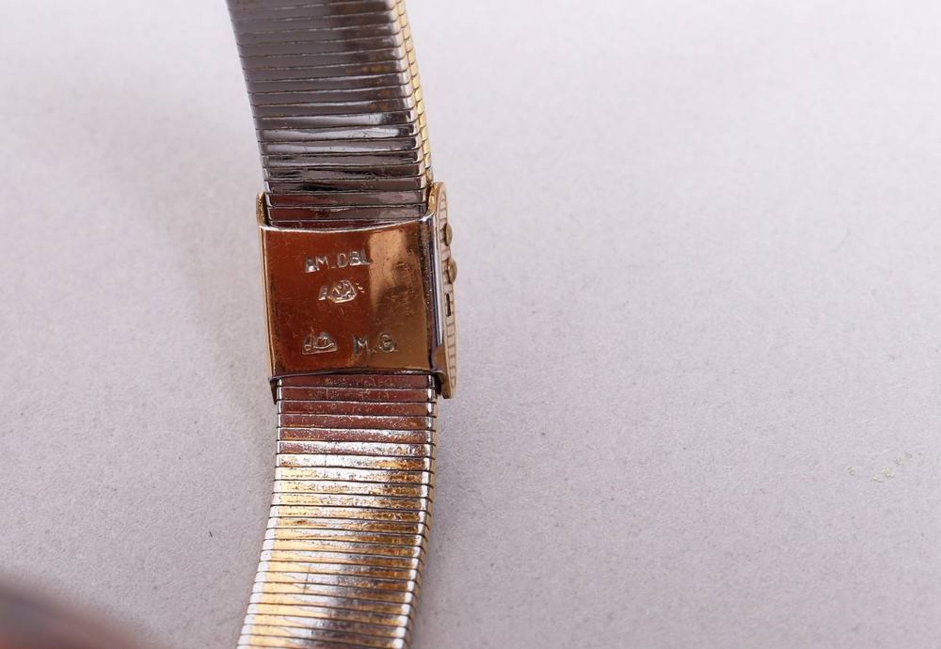 Wrist watch, 800 silver, 1st half 20th C. - Image 4 of 4