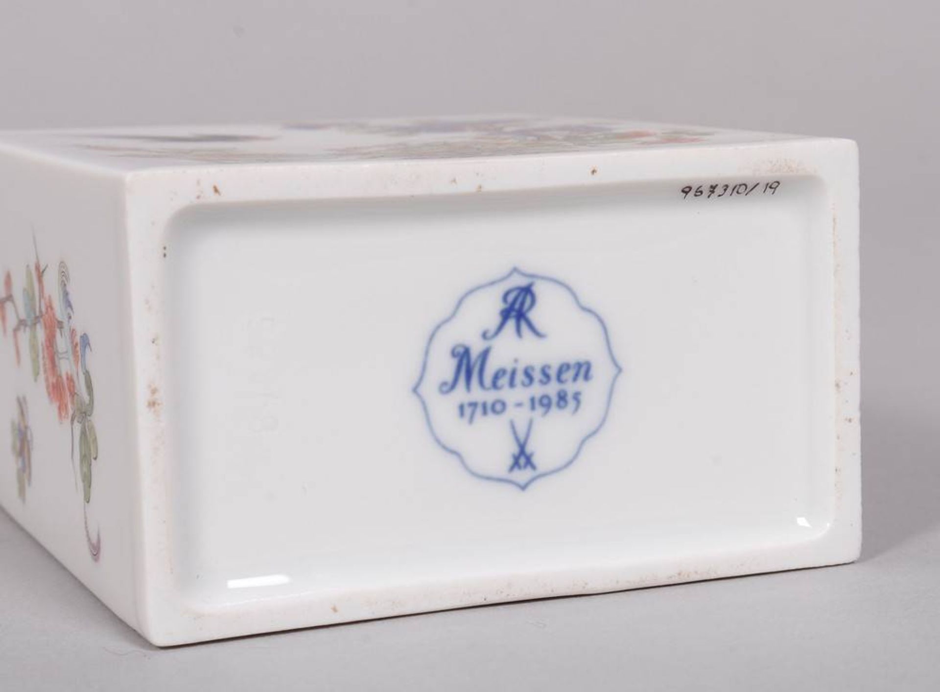 Jubilee tea caddy, Meissen, 1985 - Image 5 of 5