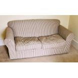 A recent sofa bed. 174cm W