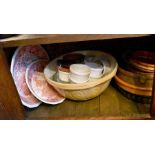 Assorted modern kitchenware to include meat plates, casserole dishes, tureen etc.