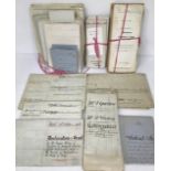 A collection of 18th/19th/20th Century indentures