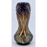 Moorcroft Pottery: A Moorcroft 'Stems and Flowers' pattern vase designed by Emma Bossons. Height