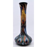 Moorcroft Pottery: A Moorcroft Collectors Club 'Flames of the Pheonix' pattern vase designed by
