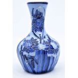 Moorcroft Pottery: A Moorcroft 'Florian Daffodil' vase. Height approx 10.5cm. Impressed Moorcroft,