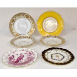 *** LOT WITHDRAWN. TO BE REOFFERED IN FINE ART FEB 24TH*** Two Royal Crown Derby plates, 5345 and