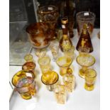 *** LOT WITHDRAWN. TO BE REOFFERED IN FINE ART FEB 24TH*** A collection of Continental amber flash