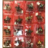 Del Prado model figures and soldiers, large quantity mostly unopened. (2 large boxes)