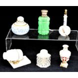 *** LOT WITHDRAWN. TO BE REOFFERED IN FINE ART FEB 24TH*** A collection of scent bottles ,porcelain;