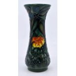 Moorcroft Pottery: A Moorcroft 'Rainforest' pattern vase designed by Sally Tuffin. Height approx