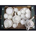 Paragon tea set Belinda, including two coffee and teapots