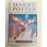 Harry Potter and the Order of the Phoenix, first edition