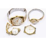 A collection of vintage ladies and gents aul Jobin of Switzerland and House of Jobin  watches to