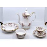 A collection of Royal Albert part tea service Cottage Garden set along with a part Gainsborough