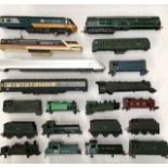 Railway: a large quantity of mostly 00 gauge railway spares and parts to include locomotive
