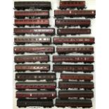 Railway: quantity of 00 gauge coaches to include Hornby, Triang, Lima, Josef, Mainline etc. All in