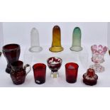*** LOT WITHDRAWN. TO BE REOFFERED IN FINE ART FEB 24TH*** Continental glassware including ruby