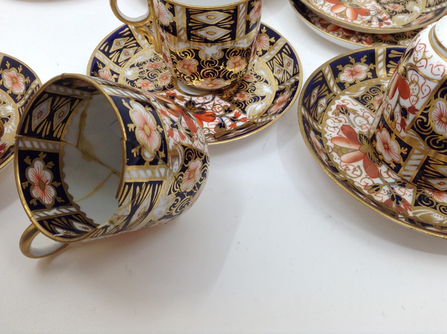 *** LOT WITHDRAWN *** A set of five Royal Crown Derby Imari 2451 pattern coffee cups and 6 - Image 3 of 3