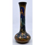 Moorcroft Pottery: A Moorcroft 'Pheonix' pattern vase designed by Rachel Bishop. Height approx 21cm.