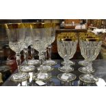*** LOT WITHDRAWN. TO BE REOFFERED IN FINE ART FEB 24TH*** A set of six Italian crystal wine