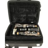 A late 20th Century Yamaha plate and ebony clarinet