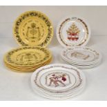 *** LOT WITHDRAWN. TO BE REOFFERED IN FINE ART FEB 24TH*** Grindley Passover plates and Spode
