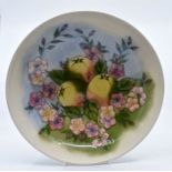 Moorcroft Pottery: A Moorcroft Limited Edition 'Apple Blossom' pattern bowl designed by Sally