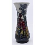 Moorcroft Pottery: A Moorcroft 'Bramble' vase. Height approx 13cm. Impressed Moorcroft, Made in