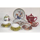 *** LOT WITHDRAWN. TO BE REOFFERED IN FINE ART FEB 24TH*** Oriental ware - tea ware; Chinese plates;