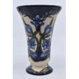 Moorcroft Pottery: A Moorcroft numbered edition 'Kaffir Lily' vase designed by Shirley Hayes. Height