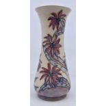 Moorcroft Pottery: A Moorcroft Collectors Club 'Daisy' pattern vase designed by Sally Tuffin. Height
