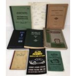A collection of vehicle workshop manuals