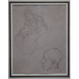 *** AWAY CLIENT TO COLLECT***In the manner of Ralph Caldecotte, two pencil  character studies