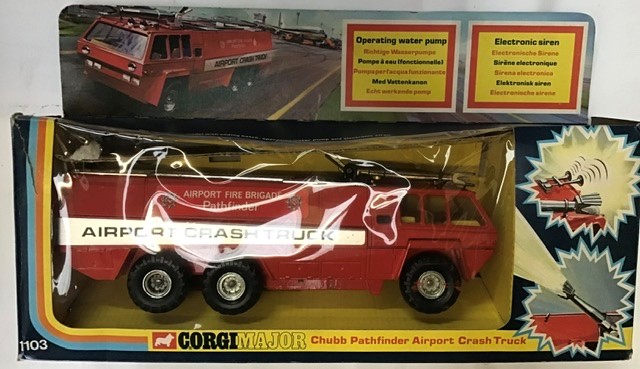 Corgi: A collection of assorted fire fighting vehicles to include 1103 Chubb Pathfinder Airport - Image 2 of 5