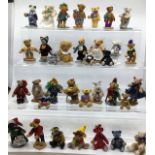 Bears: A collection of approximately 30 Hermann Miniature Teddy Bears. All in good condition.