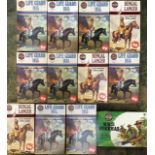 Airfix: A collection of assorted Airfix collectors series 54mm model kits of 1815 Life Guard and
