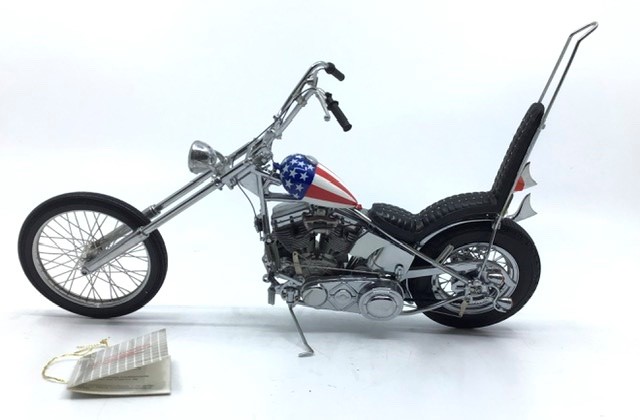 Franklin Mint: A boxed Harley Davidson Ultimate Chopper ref: B11WL73. Boxed with tag. Excellent