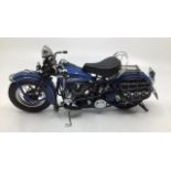 Franklin Mint: A boxed Harley Davidson Pan Head 1948, by Franklin Mint ref: B11WW88. Boxed with