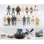 Star Wars: A collection of approximately 15 Star Wars figures to comprise: Lando Calrissian,