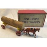 Charbens: A boxed Charbens One Horse Tree Wagon, in original box. In good condition.