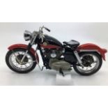 Franklin Mint: A boxed Harley Davidson XL Sportster by Franklin Mint. Boxed with papers. Excellent