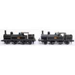 Locomotive: An O gauge, 2-4-2, Locomotive, No. 761, finished in black livery, kit-built. Total