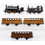 Caledonian: An O gauge, kit built, 0-6-0, Tank Locomotive, Caledonian Railway, '1509', unknown