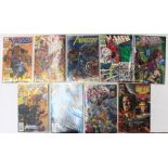 Marvel: A collection of assorted Marvel Comics. signed, to comprise: Star Trek/X-Men One Shot,