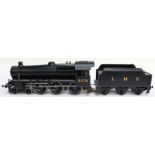 Locomotive: A Gauge G, 4-6-0, Locomotive and Tender, LMS, No. 5278, finished in black livery. Well-