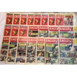 Eagle Comics: volume eleven, 1960. Part year with numbers 1 to 22. Along with four issues of