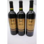 Three Bottles of Cloitre Des Dames Margaux X2 2004 X1 2003. All bottles in good condition no signs