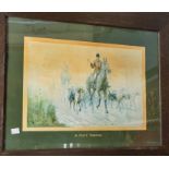 **WITHDRAWN** Lionel Edwards, a set of five coloured prints, Forrard on, Forrard; A Misty Morning;