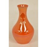 The Mitchell Collection of Moorcroft Pottery: A William Moorcroft orange lustre 372 shape vase.