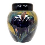 The Mitchell Collection of Moorcroft Pottery: A William Moorcroft 'Black Orchid' pattern 769 shape