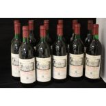 12 Bottles of Cabernet Sauvignon , All bin soiled bottles with soiled labels, measurements vary in